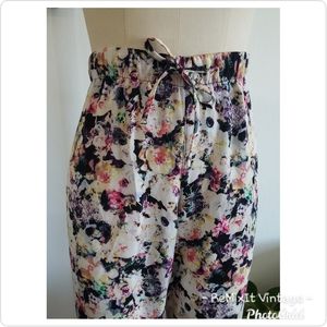✨Xhilaration Women's Floral  Pajama Pants Size L
